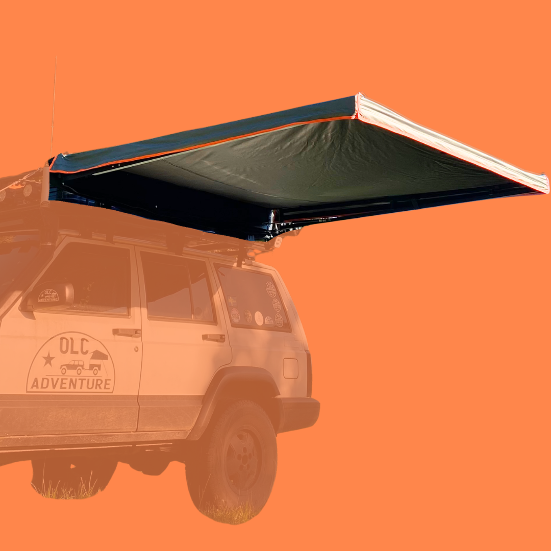 OLC Adventure Volksmarkise - Seitenmarkise mit Gasdruckfeder (2m/2,5m) – Bild 2
