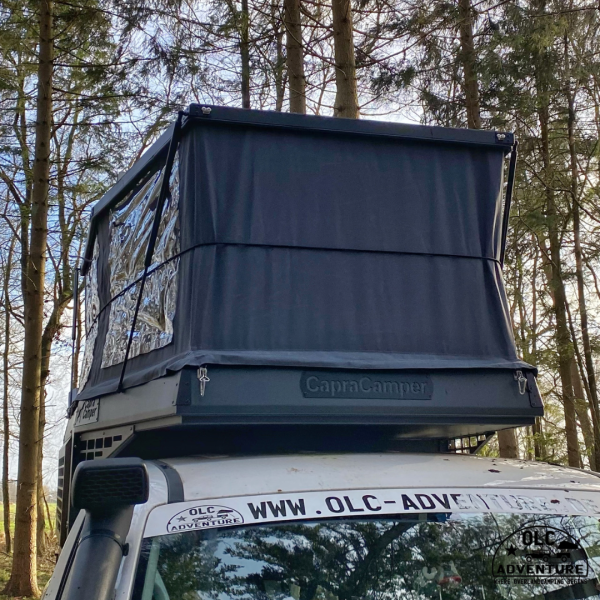 Capra Camper 3.0 Wohnkabine montiert auf einem Pick Up