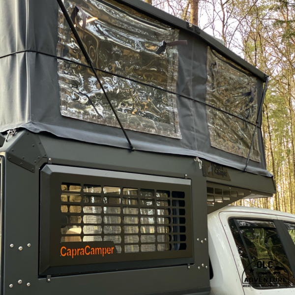 Capra Camper 3.0 Wohnkabine montiert auf einem Pick Up