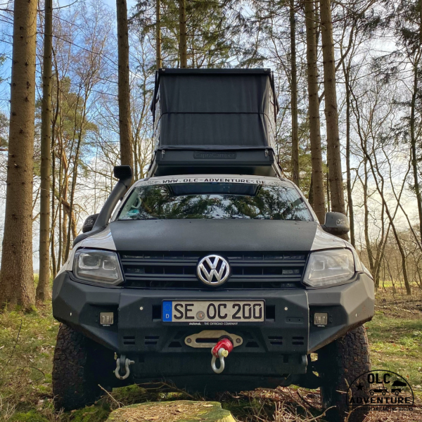 Außenaufnahme der Capra Camper 3.0 Wohnkabine