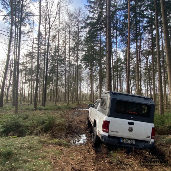 Capra Camper 3.0 Wohnkabine montiert auf einem Pick Up
