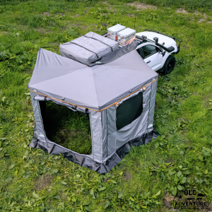 Seitenwandset 270° Markise 2m L/R